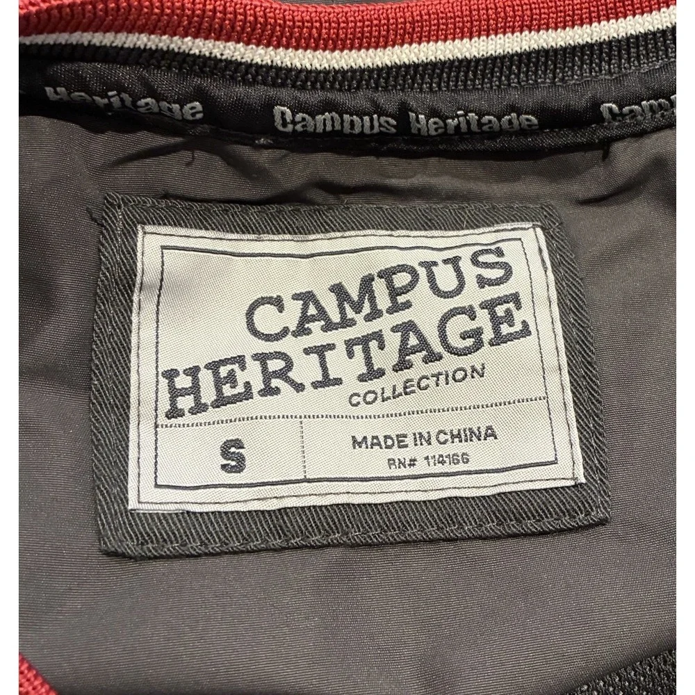 Campus Heritage collection Indiana Hoosiers‎ Black Pullover windbreaker sz Small
